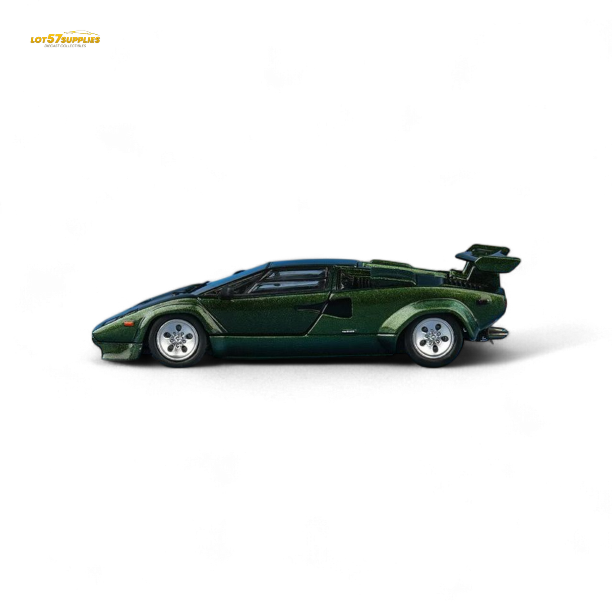 Findclassically Countach LP5000S Canepa Green 1:64
