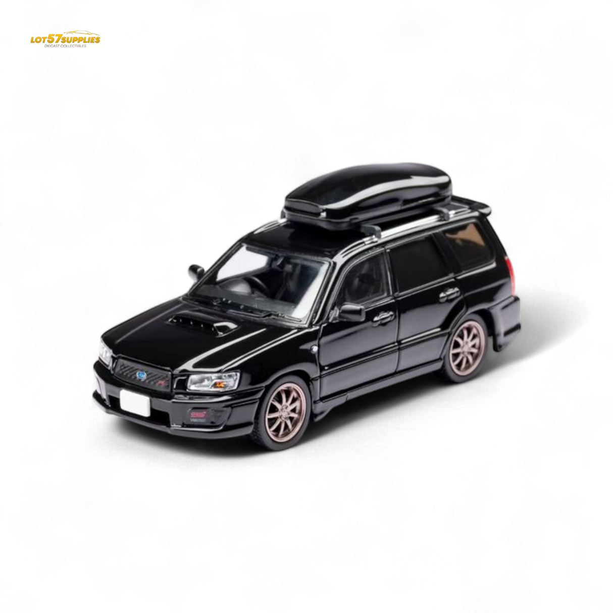 ModelModel Subaru Forester SG9 STI Black 1:64