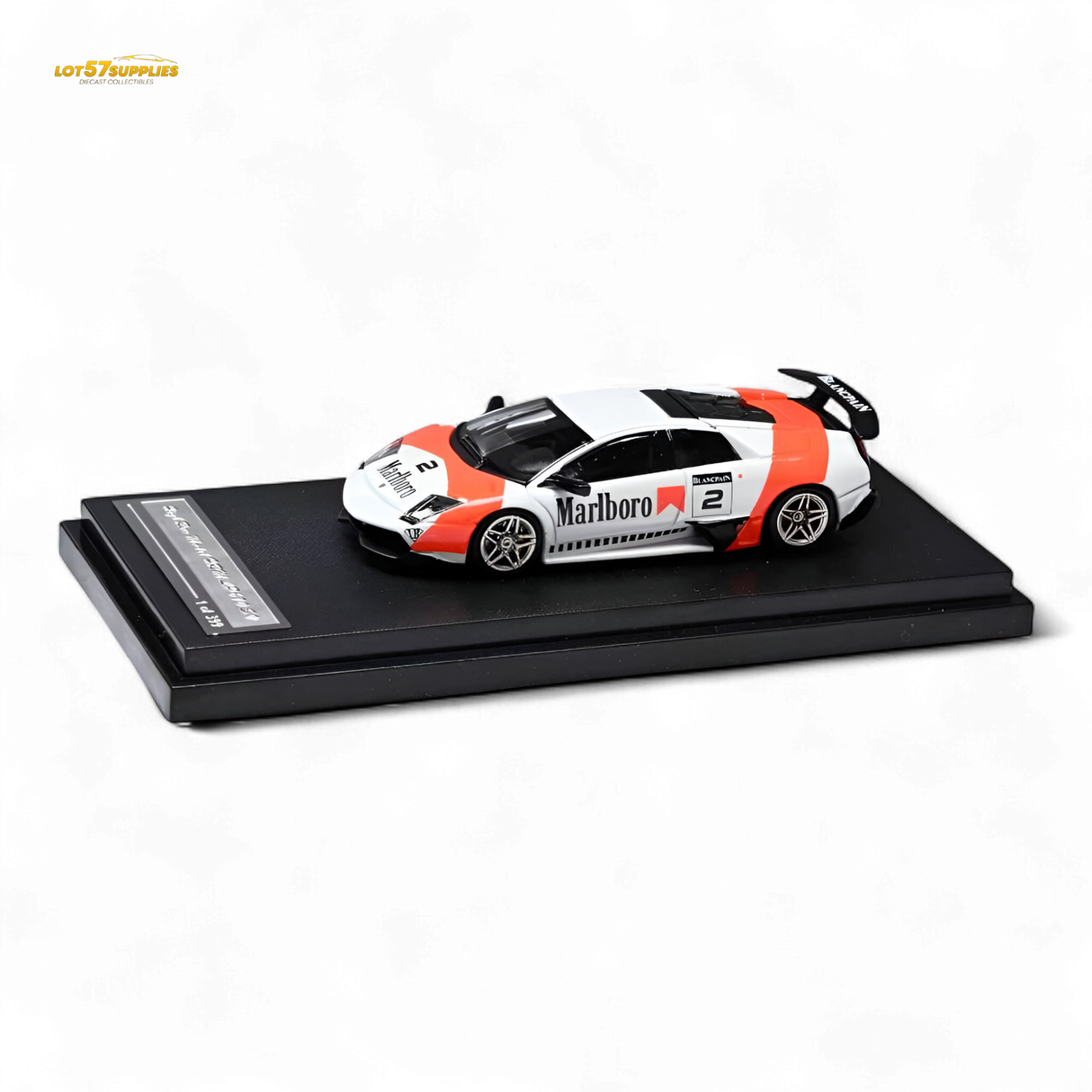 High Rev Model Murcielago LP670-4 SV Marlboro 1:64