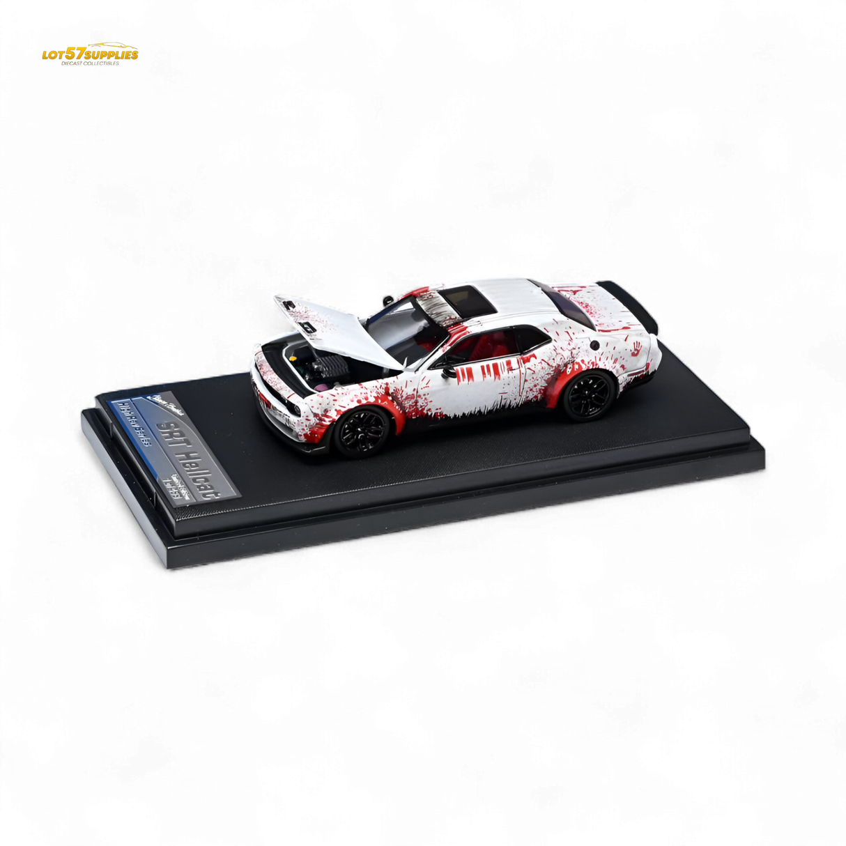 Stance Hunters Dodge Challenger SRT Hellcat Blood Red 1:64