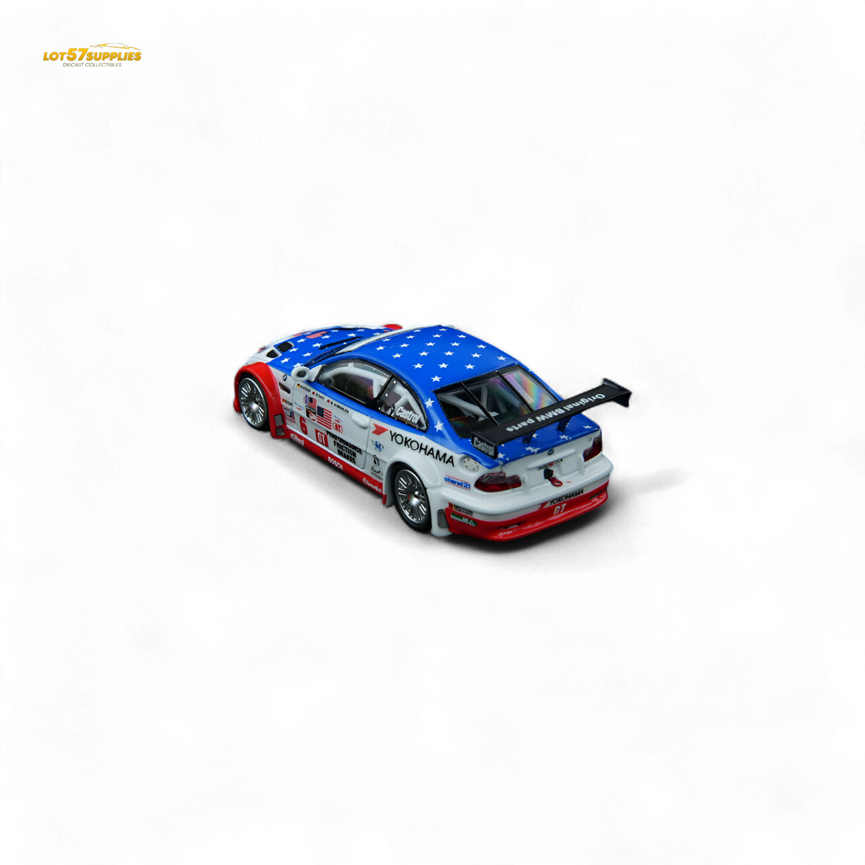 DCM & GOBOX BMW M3 GTR E46 Yokohama 6 1:64
