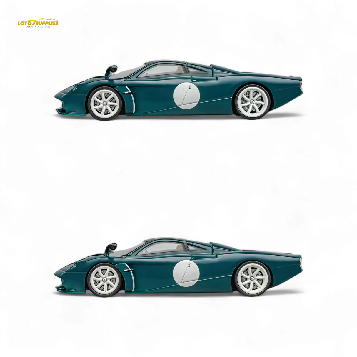 CM Model Pagani Codalunga Green 1:64