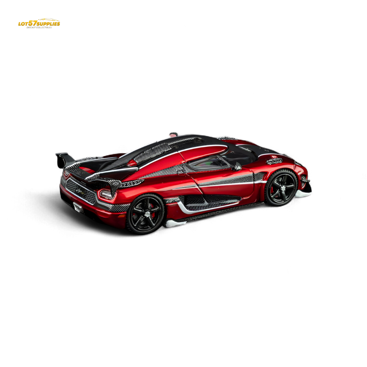 TPC Agera RS Metallic Red 1:64