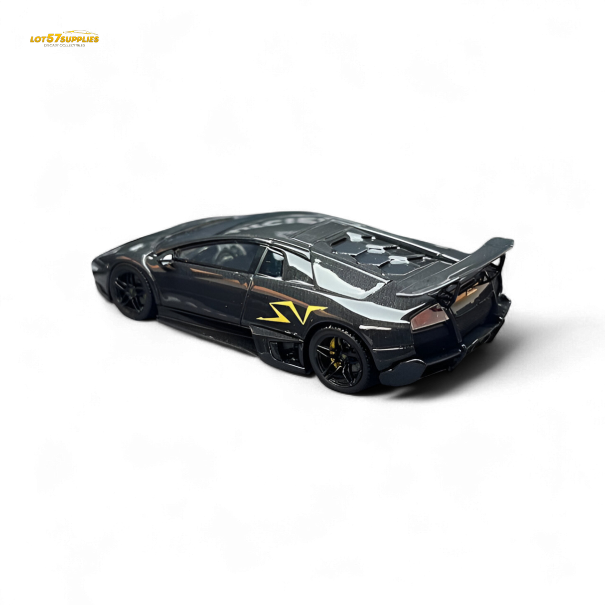 DMH Lamborghini LP 670-4 Full Black Carbon 1:64