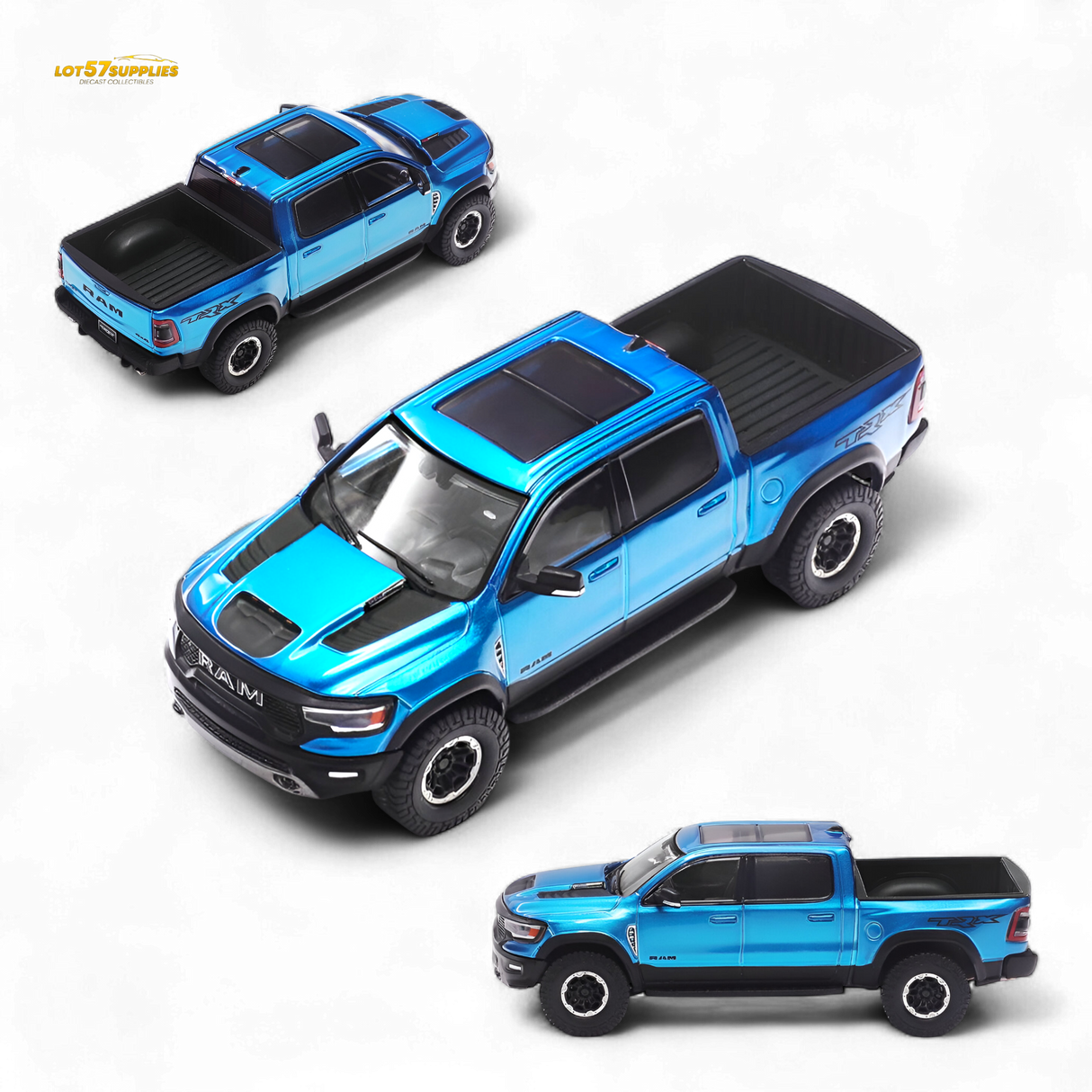 Shadow Pro Tyrannosaurus Rex Pickup - Blue 1:64