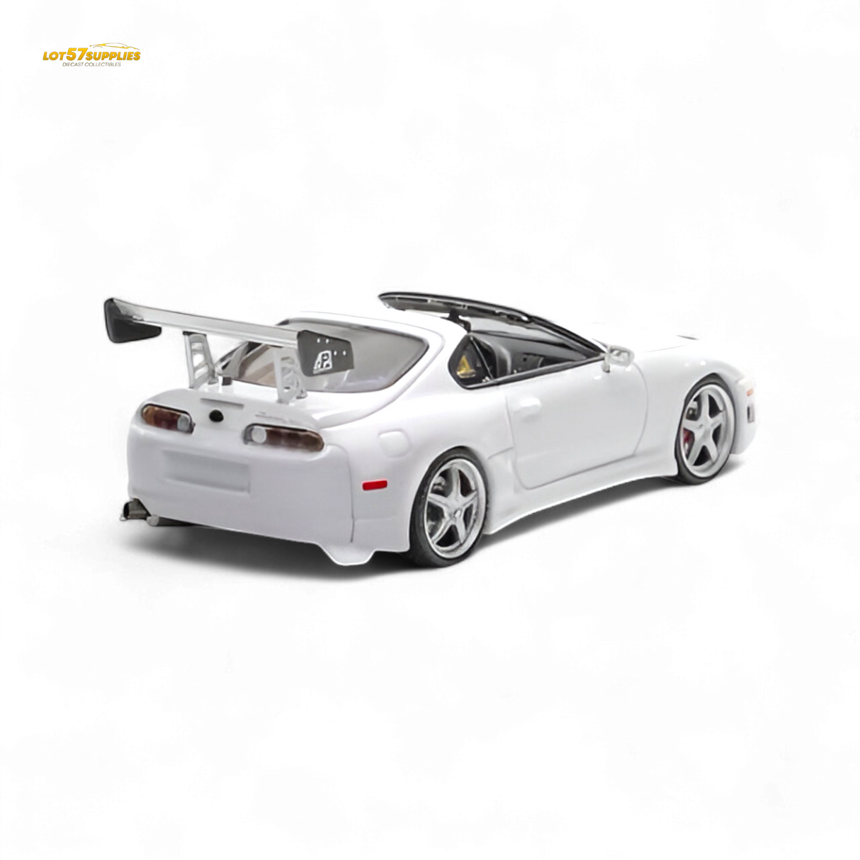 Fast Speed Supra Targa White 1:64