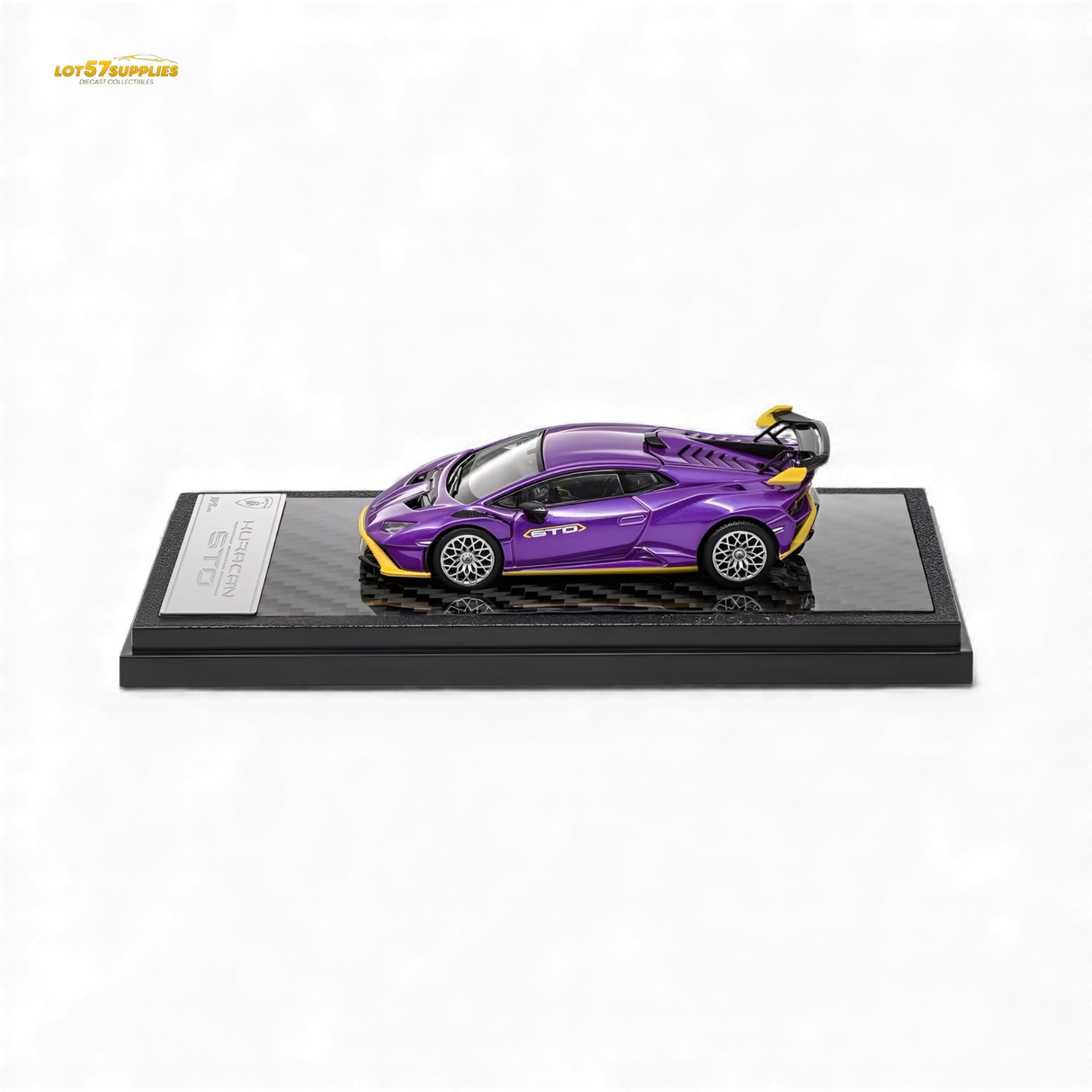 (Pre-Order) LCD Lamborghini Huracan STO Purple 1:64