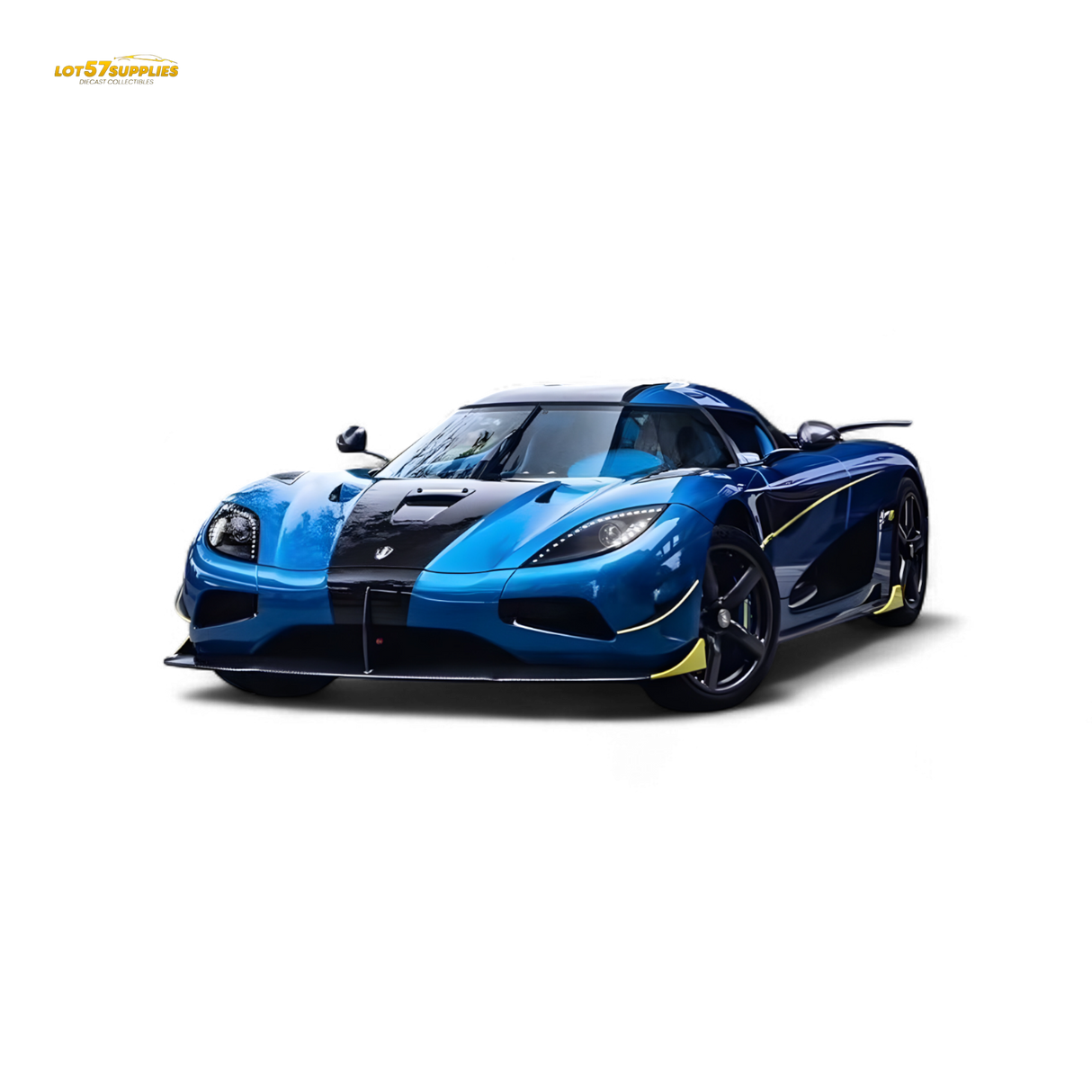 Guo Ji Agera RS Blue 1:64