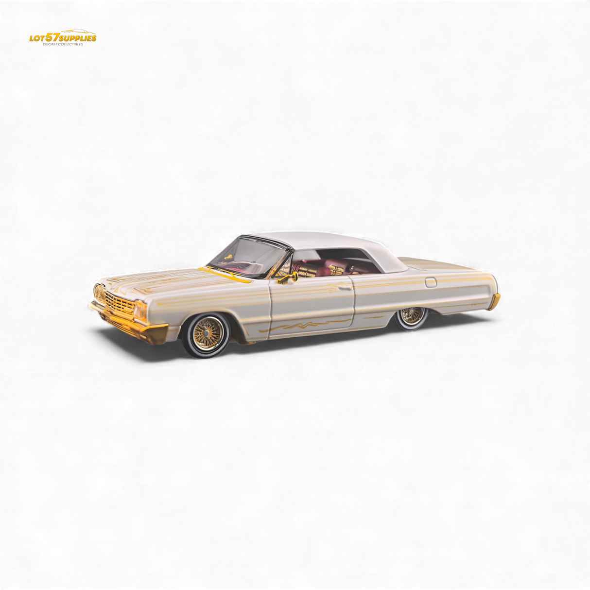 Fine Works64 Chevrolet Impala Metallic Platinum 1:64