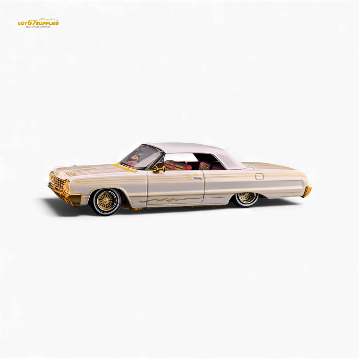 Fine Works64 Chevrolet Impala Metallic Platinum 1:64