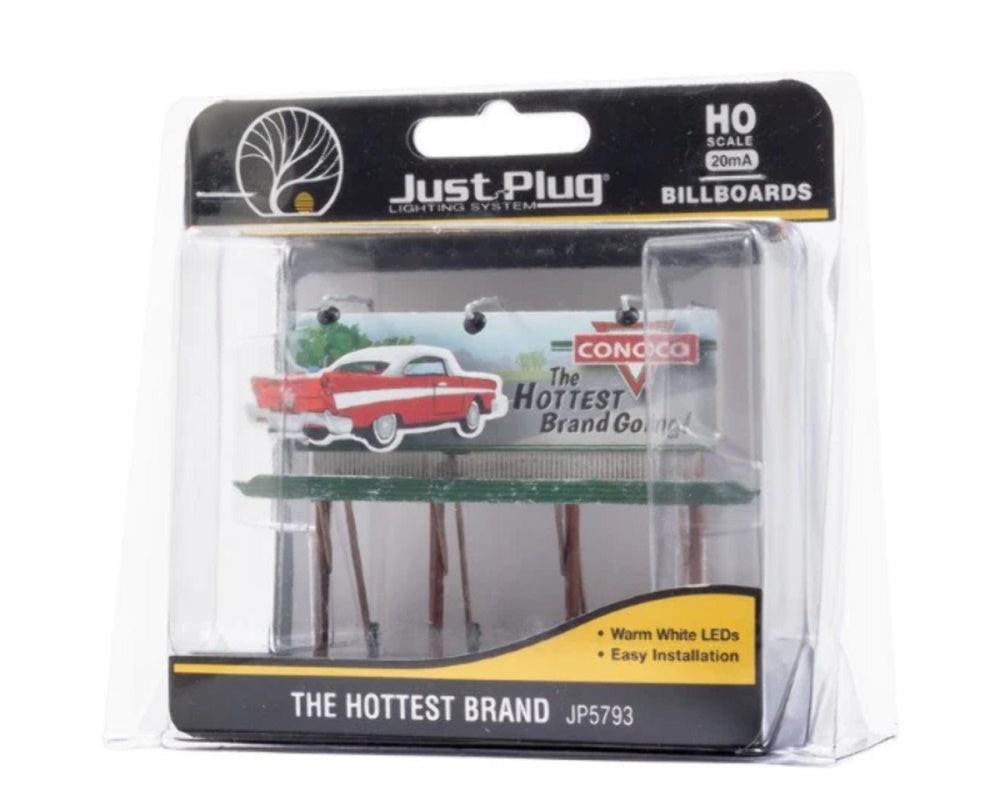 Woodland Scenics JP5793 HO Scale Conoco The Hottest Brand Going Billboard