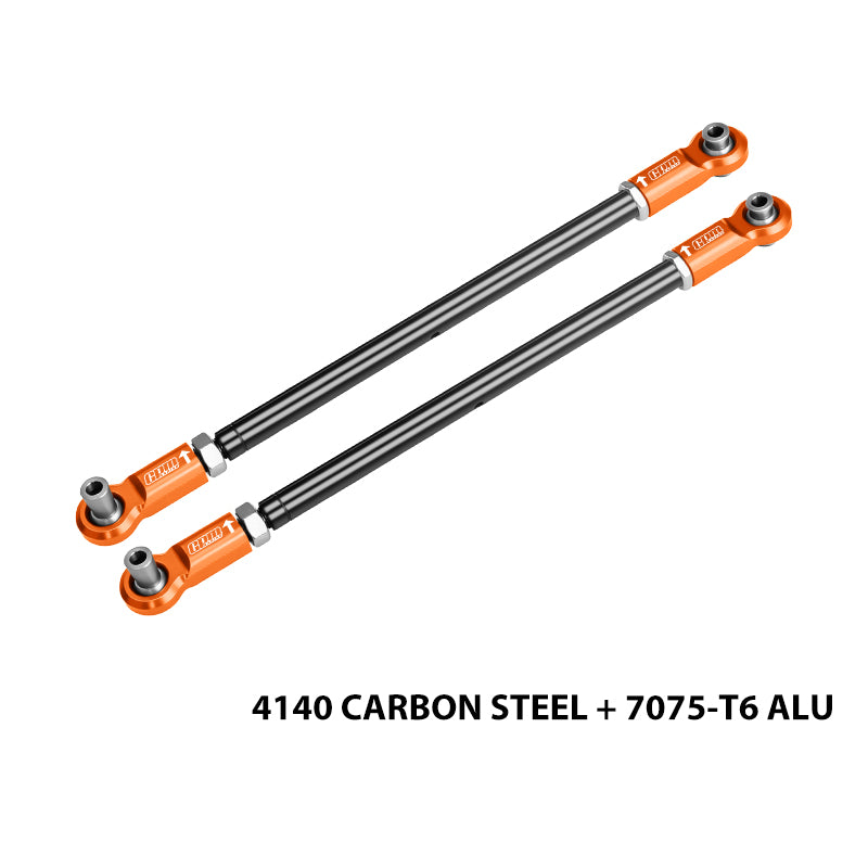 GPM RACING,TRAXXAS XRT 8S 4140 CARBON STEEL ADJUSTABLE FRONT STEERING ROD WITH 7075 ALLOY ENDS XRT047S