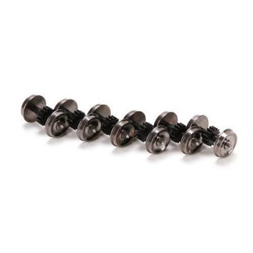 Athearn ATHG63835 HO 42' Wheel Axle Assembly SD70/75 (6)
