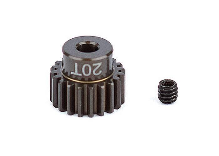 Associated 1338 FT Aluminum 20T 48P Pinion Gear 1/8" Shaft RC10