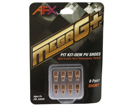 AFX AFX22035 Pit Kit PU Shoes (SWB) (Mega G+)