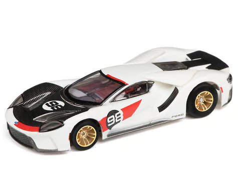 AFX AFX22044 2021 Ford GT Heritage #98 HO Slot Car