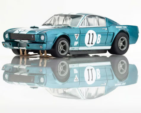 AFX AFX22071 1965 Donahue Shelby Mustang GT350R HO Scale Slot Car