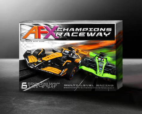 AFX AFX22122 Champions Raceway 2024 Formula Slot Car Track Set