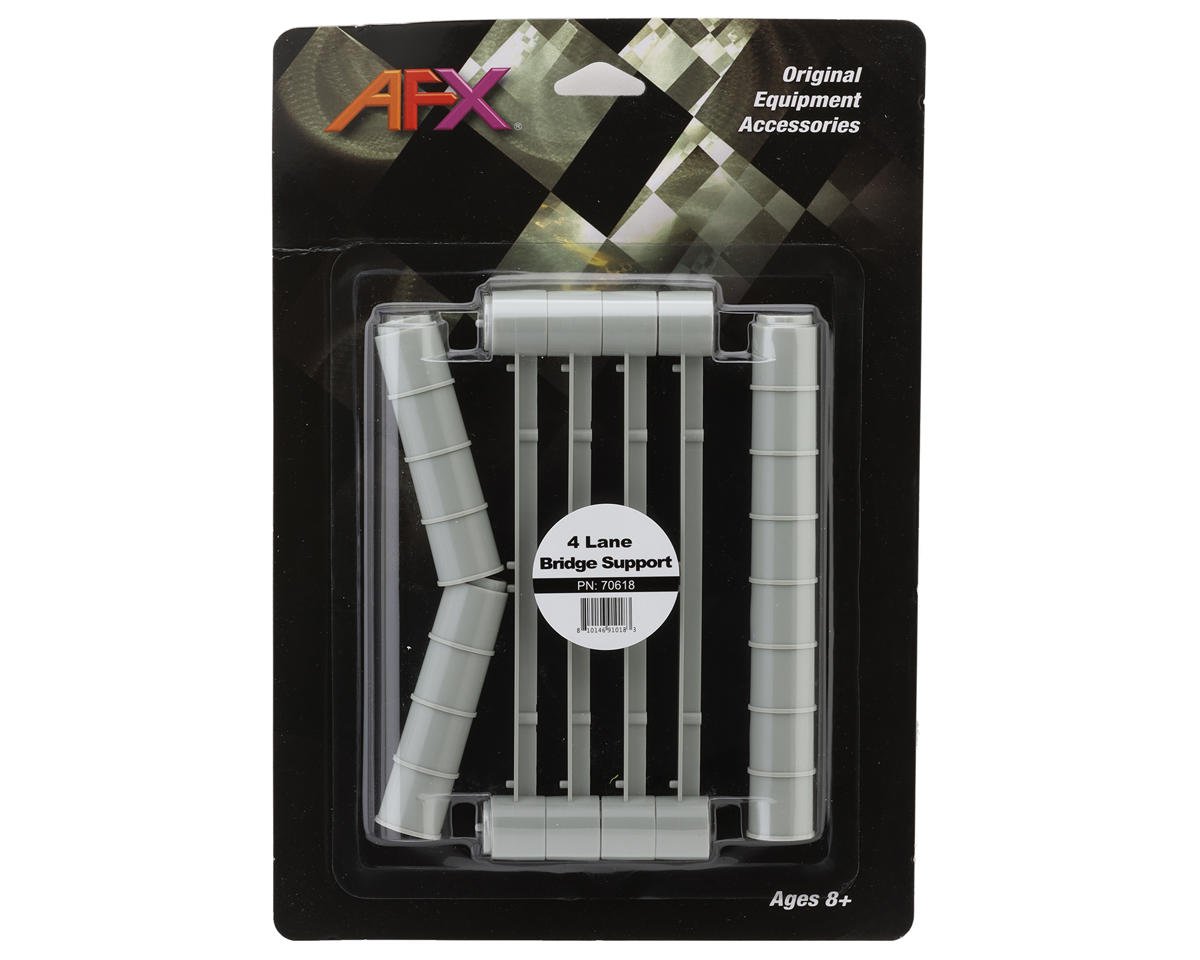 AFX AFX70618 4-Lane Bridge Support Extension Set (4)