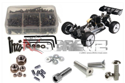Agama Racing A215e 1/8th Buggy Stainless Steel Screw Kit