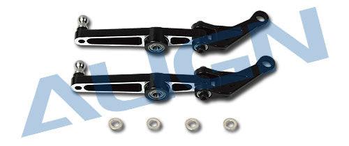 Align HN6092-00 Metal Washout Control Arm (Black) T-Rex 550E 600 600 Nitro