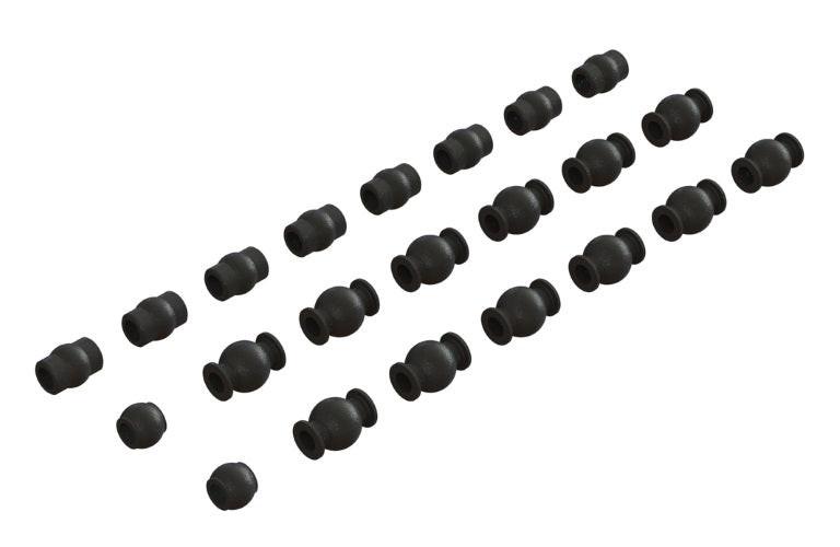 Arrma AR330518 Composite Pivot Ball Set Kraton 4S Outcast 4S