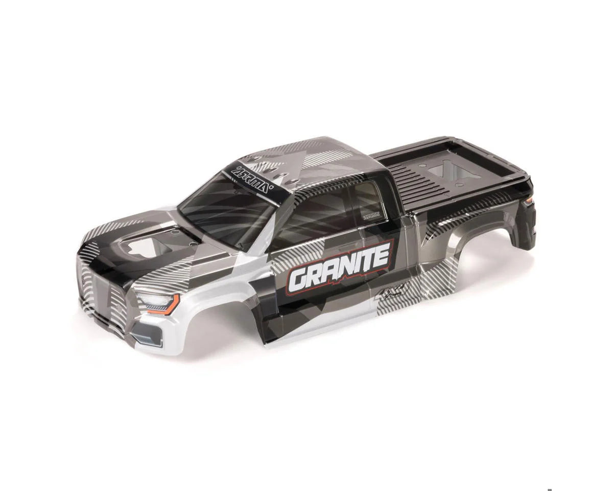Arrma ARA-1623 Granite 223S Clipless Painted & Decaled Trimmed Body (Gun Metal)