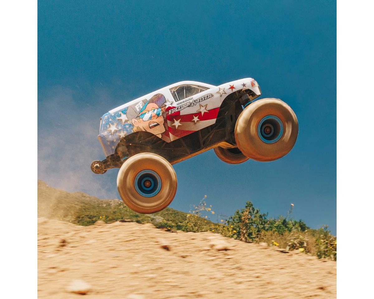 Arrma ARA2130FF Freedom Flyer Grom 1/16 4x4 RTR Brushed Monster Truck (White) w/SLT2 2.4GHz Radio, Battery & Charger