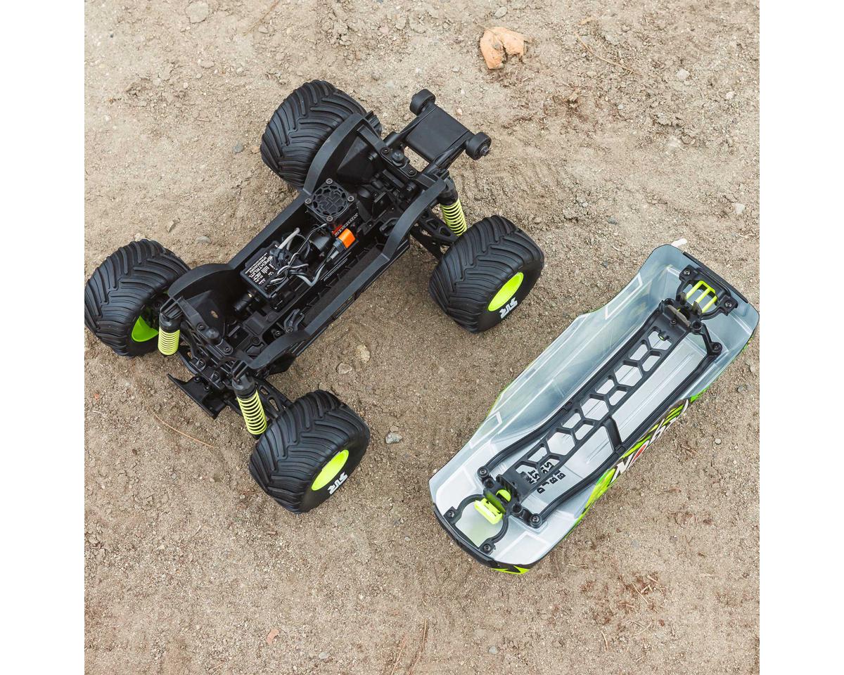 Arrma ARA2130T1 Gorgon Grom 4x4 1/16 RTR Brushed Monster Truck (Yellow) w/SLT2 2.4GHz Radio, Battery & Charger