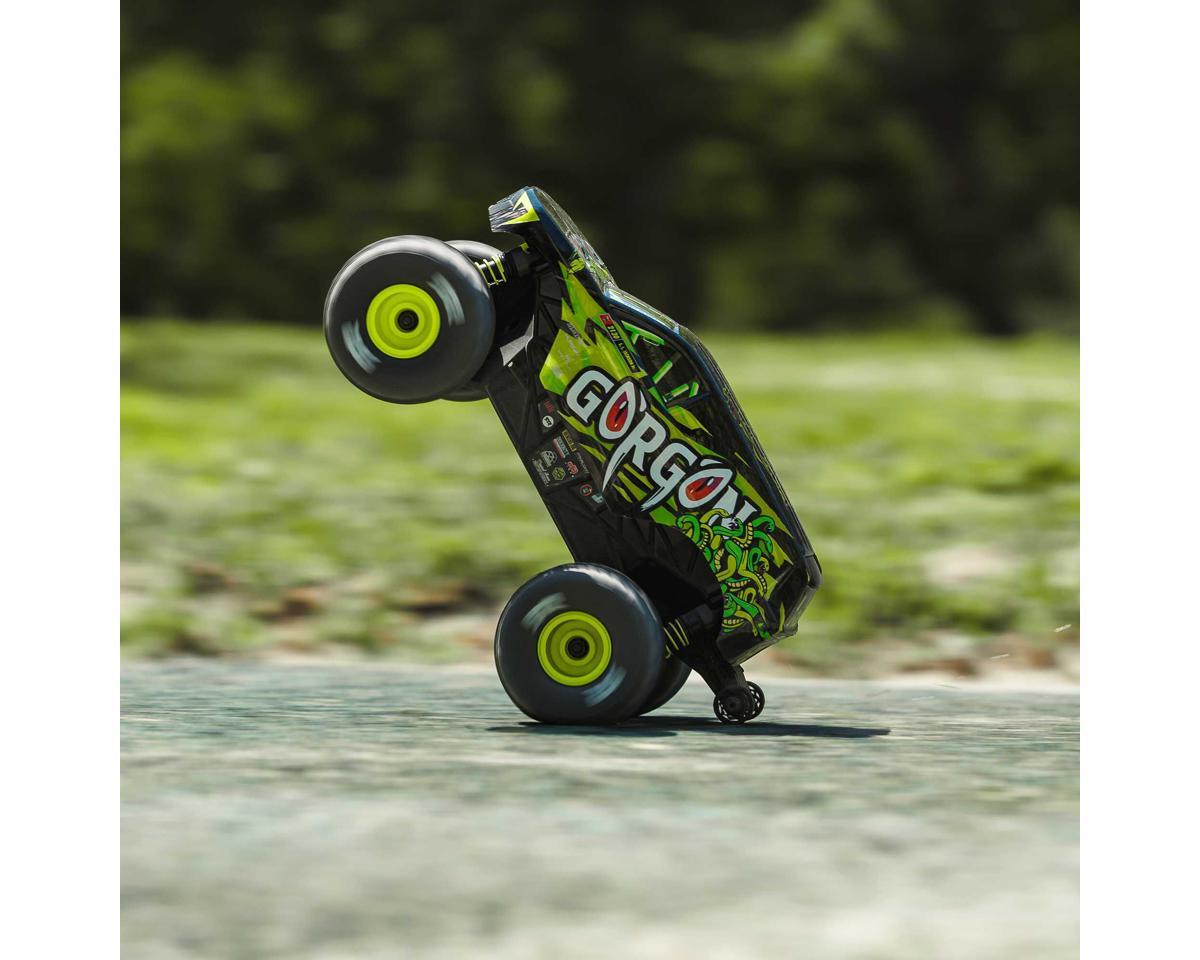 Arrma ARA2130T1 Gorgon Grom 4x4 1/16 RTR Brushed Monster Truck (Yellow) w/SLT2 2.4GHz Radio, Battery & Charger