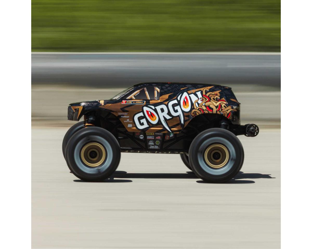 Arrma ARA2130T3 Gorgon Grom 4x4 1/16 RTR Brushed Monster Truck (Bronze) w/SLT2 2.4GHz Radio, Battery & Charger