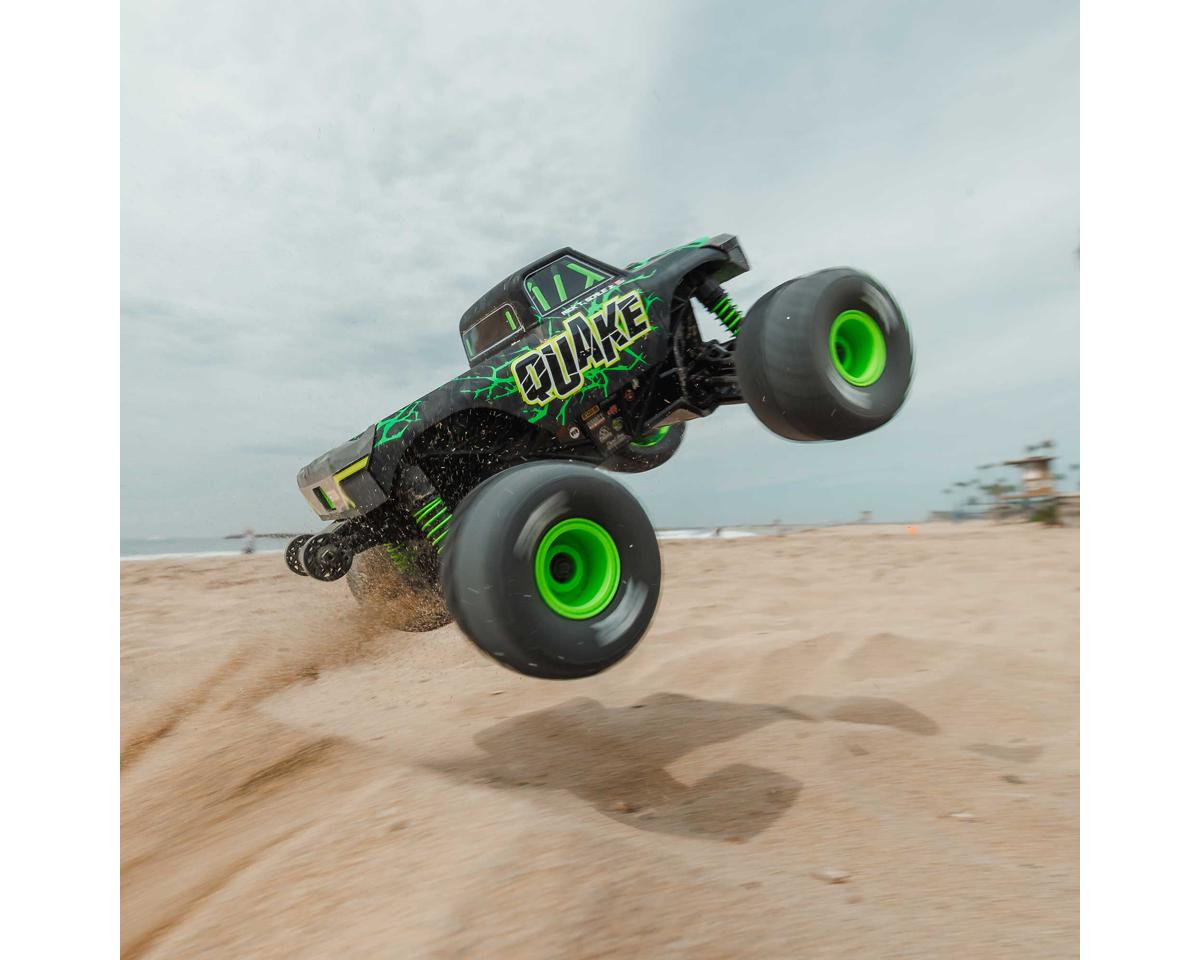 Arrma ARA2137T2 Quake Grom 4x4 1/16 RTR Brushed Monster Truck (Green) w/SLT2 2.4GHz Radio, Battery & Charger