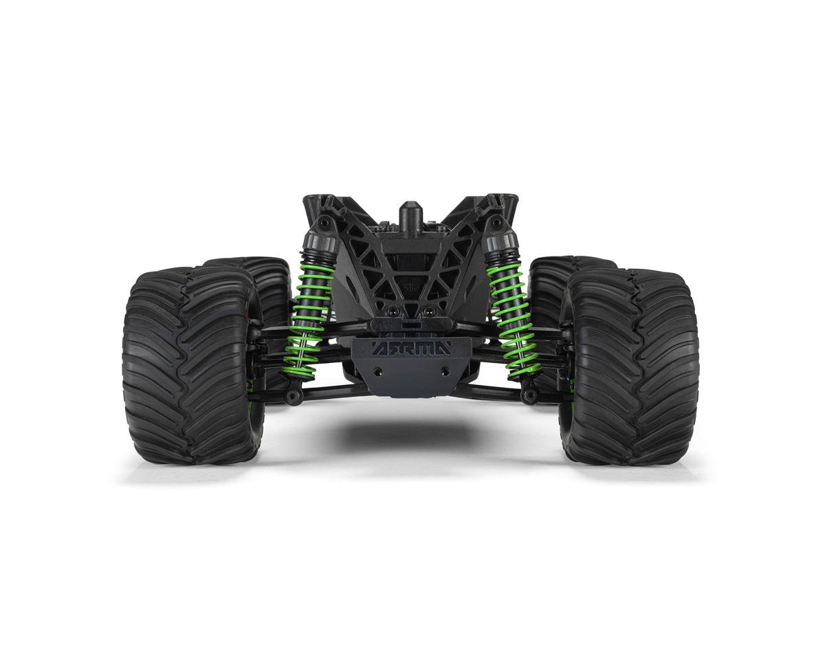 Arrma ARA2137T2 Quake Grom 4x4 1/16 RTR Brushed Monster Truck (Green) w/SLT2 2.4GHz Radio, Battery & Charger