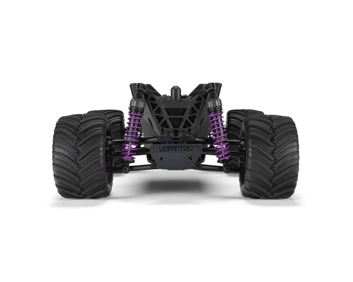 Arrma ARA2137T3 Quake Grom 4x4 1/16 RTR Brushed Monster Truck (Purple) w/SLT2 2.4GHz Radio, Battery & Charger