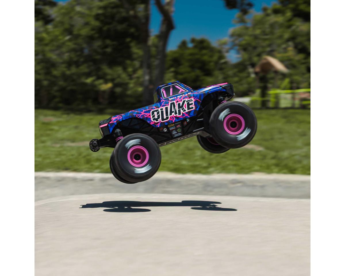 Arrma ARA2137T3 Quake Grom 4x4 1/16 RTR Brushed Monster Truck (Purple) w/SLT2 2.4GHz Radio, Battery & Charger
