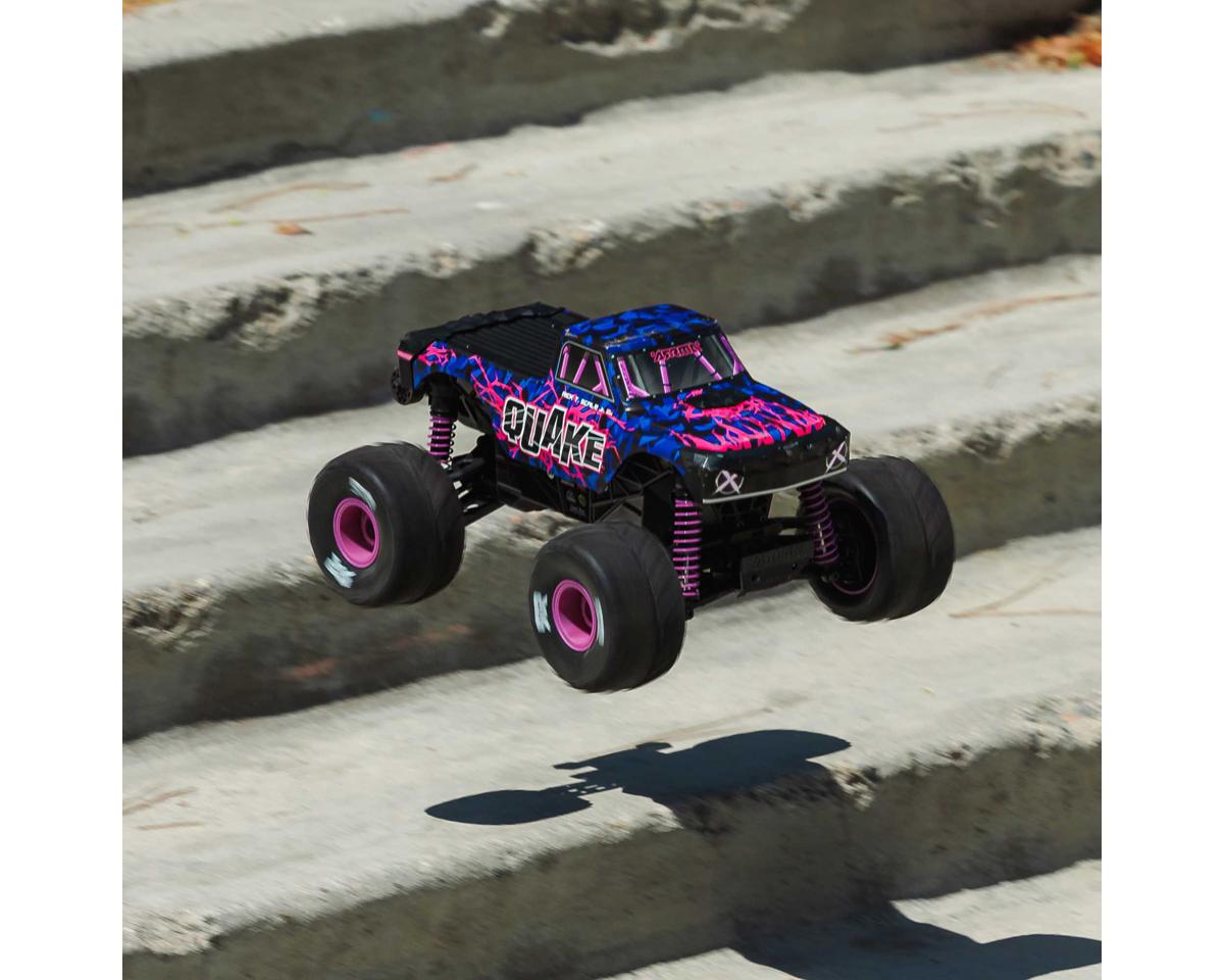 Arrma ARA2137T3 Quake Grom 4x4 1/16 RTR Brushed Monster Truck (Purple) w/SLT2 2.4GHz Radio, Battery & Charger