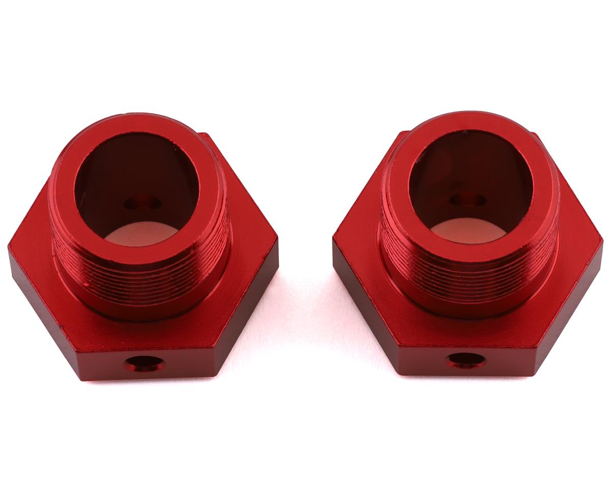 Arrma ARA310928 8S BLX Aluminum 24mm Wheel Hex (Red) (2)