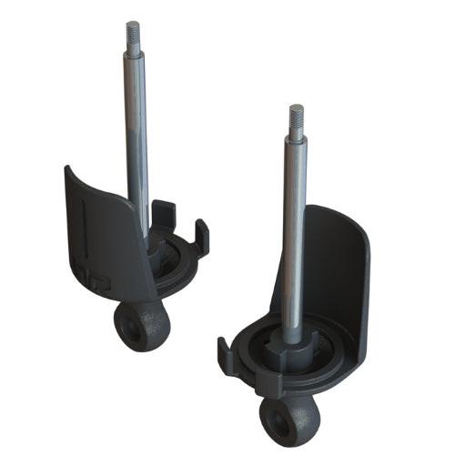 Arrma ARA330549 Shock Shaft Eyelet And Spring Perch Set Front Kraton Outcast