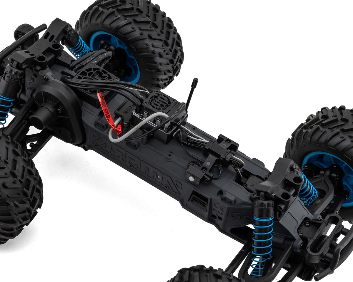 Arrma ARA3530SFFT1 Freedom Flyer 223S BLX 1/10 2WD RTR Brushless Monster Truck (White) w/SLT2 2.4GHz Radio, DSC, Battery & Charger