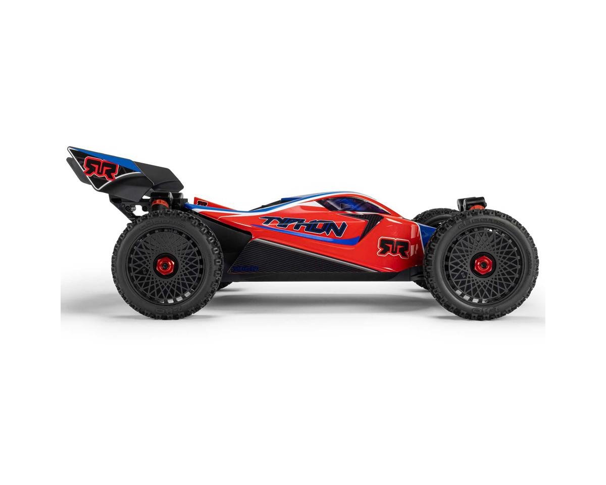 Arrma ARA4306V4T3 Typhon 223S 1/8 BLX Brushless RTR 4WD Buggy (Red) w/SLT3 2.4GHz Radio & DSC