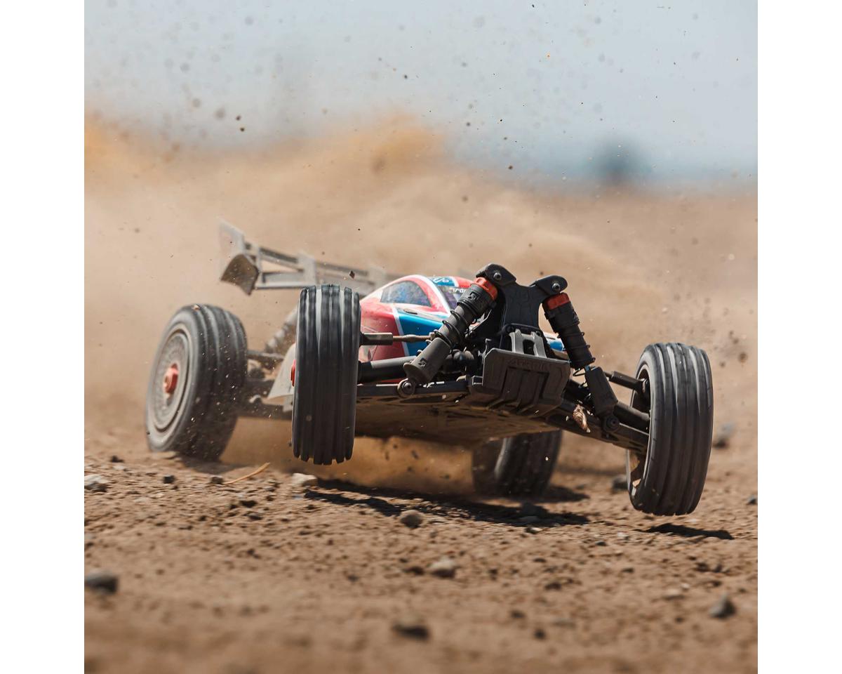 Arrma ARA4306V4T3 Typhon 223S 1/8 BLX Brushless RTR 4WD Buggy (Red) w/SLT3 2.4GHz Radio & DSC