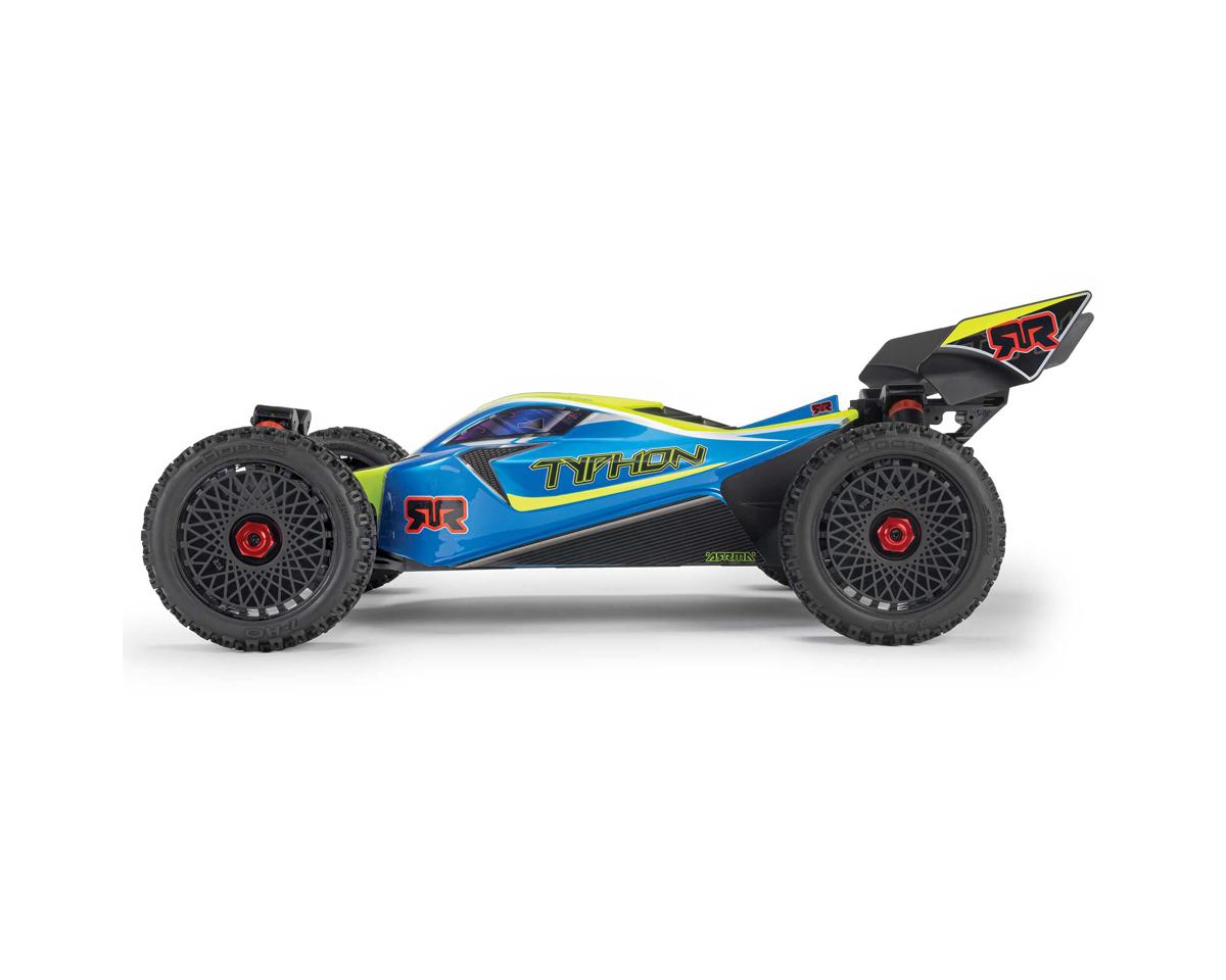 Arrma ARA4306V4T4 Typhon 223S 1/8 BLX Brushless RTR 4WD Buggy (Blue) w/SLT3 2.4GHz Radio & DSC