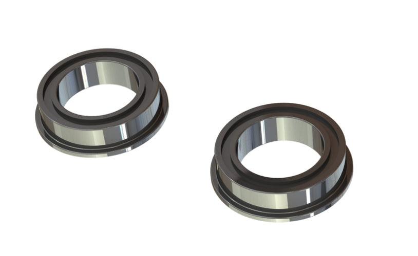 Arrma Flanged Ball Bearing 10x15x4mm (2) Vorteks Big Rock Granite Senton Typhon
