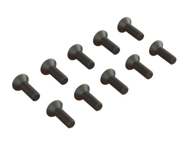 Arrma ARA702005 Flat Head Hex Machine Screw M2.5x8mm Kraton 8S Outcast 8S