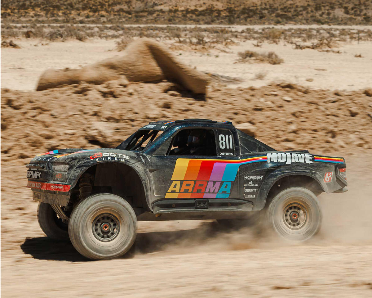 Arrma ARA7604V3T1 Mojave 6S BLX Brushless RTR 1/7 4WD RTR Desert Truck (Blue) w/2.4GHz Radio