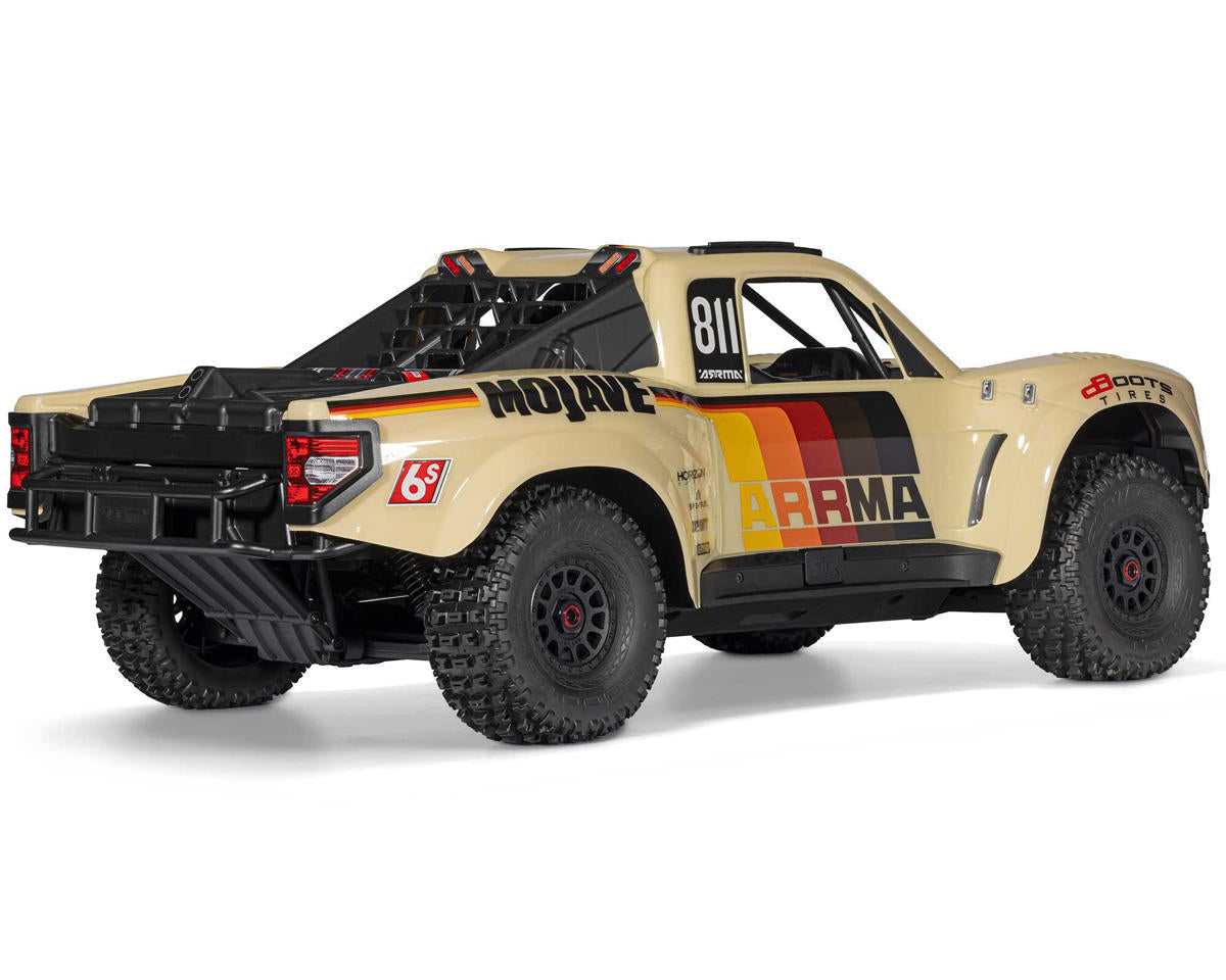 Arrma ARA7604V3T2 Mojave 6S BLX Brushless RTR 1/7 4WD RTR Desert Truck (Tan) w/2.4GHz Radio