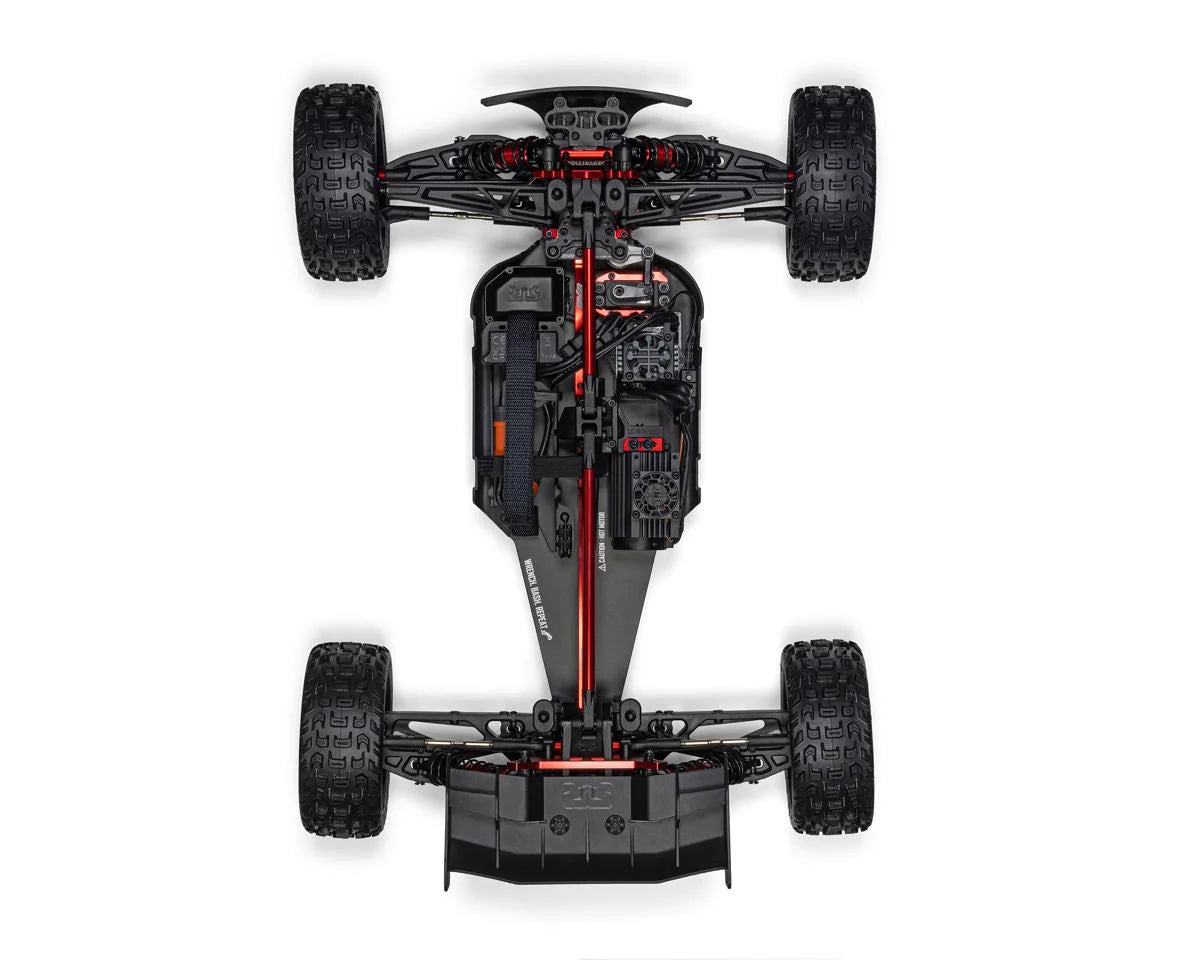 Arrma ARA7707V6T1 Talion 6S BLX EXB Brushless RTR 1/7 4WD Speed Truck (Black) w/SLT3 2.4GHz Transmitter
