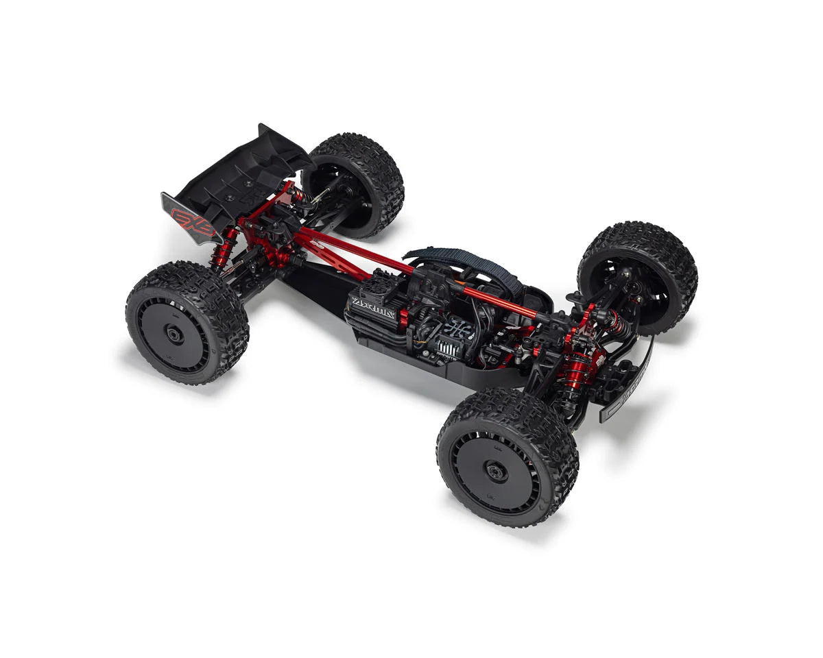 Arrma ARA7707V6T1 Talion 6S BLX EXB Brushless RTR 1/7 4WD Speed Truck (Black) w/SLT3 2.4GHz Transmitter