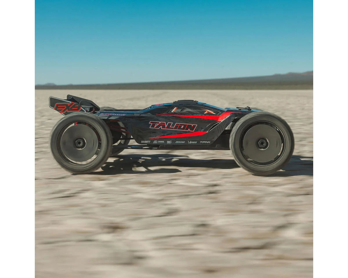 Arrma ARA7707V6T1 Talion 6S BLX EXB Brushless RTR 1/7 4WD Speed Truck (Black) w/SLT3 2.4GHz Transmitter