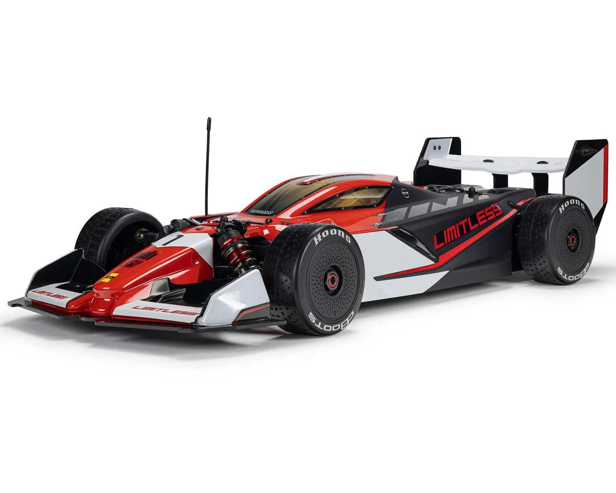 Arrma ARA7816T1 Limitless 120 8S BLX 4WD RTR Electric Brushless Street Speed (Red/Black) w/DX3 Radio, Smart ESC & AVC